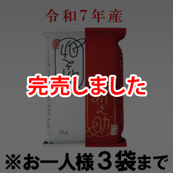 令和7年産 新之助(白米) 袋(5kg入)